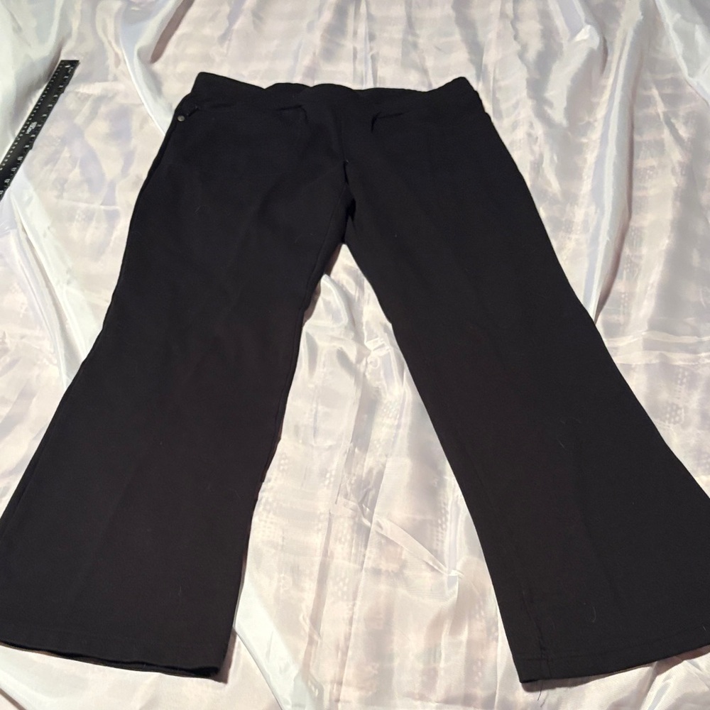 Exofficio Women’s Classic Black Pull on Flare Pants